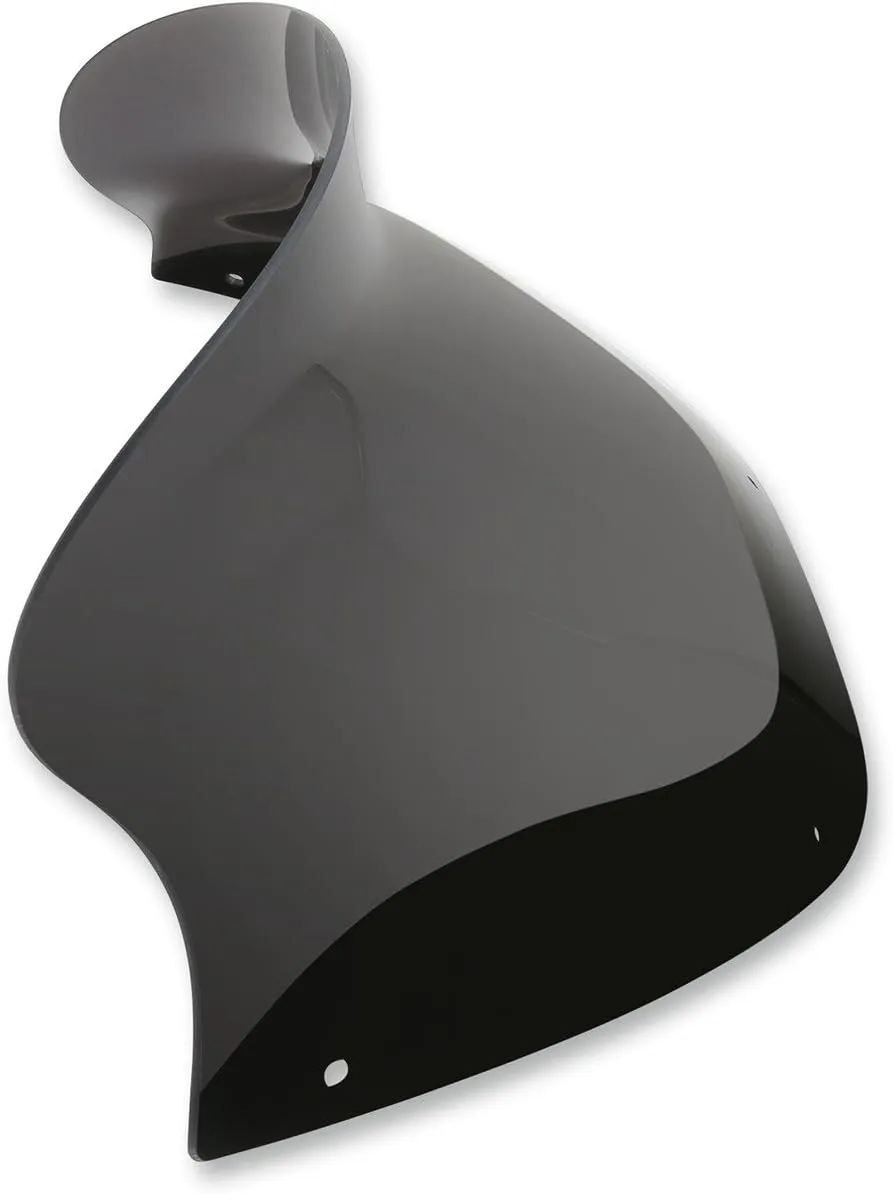 Memphis Shades MEP85510 Dark Smoke Windshield (Spoiler Replacement For Oem Fairings Shield Fltr Road Glide 2004-2013 6")