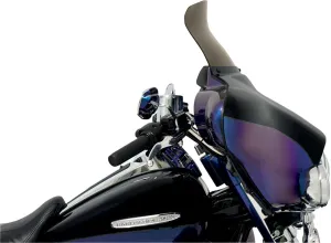 Memphis Shades MEP8591 Smoke Windshield (Spoiler Replacement For Oem Fairings Shield Flh Spoiler 9")