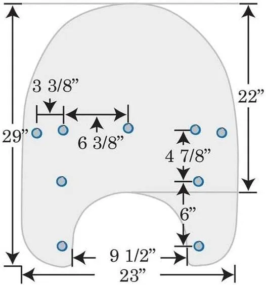 Memphis Shades Standard Windshield for Harley with OEM Mounts (17") (Clear) Compatible with 95-16 Harley FLHR2