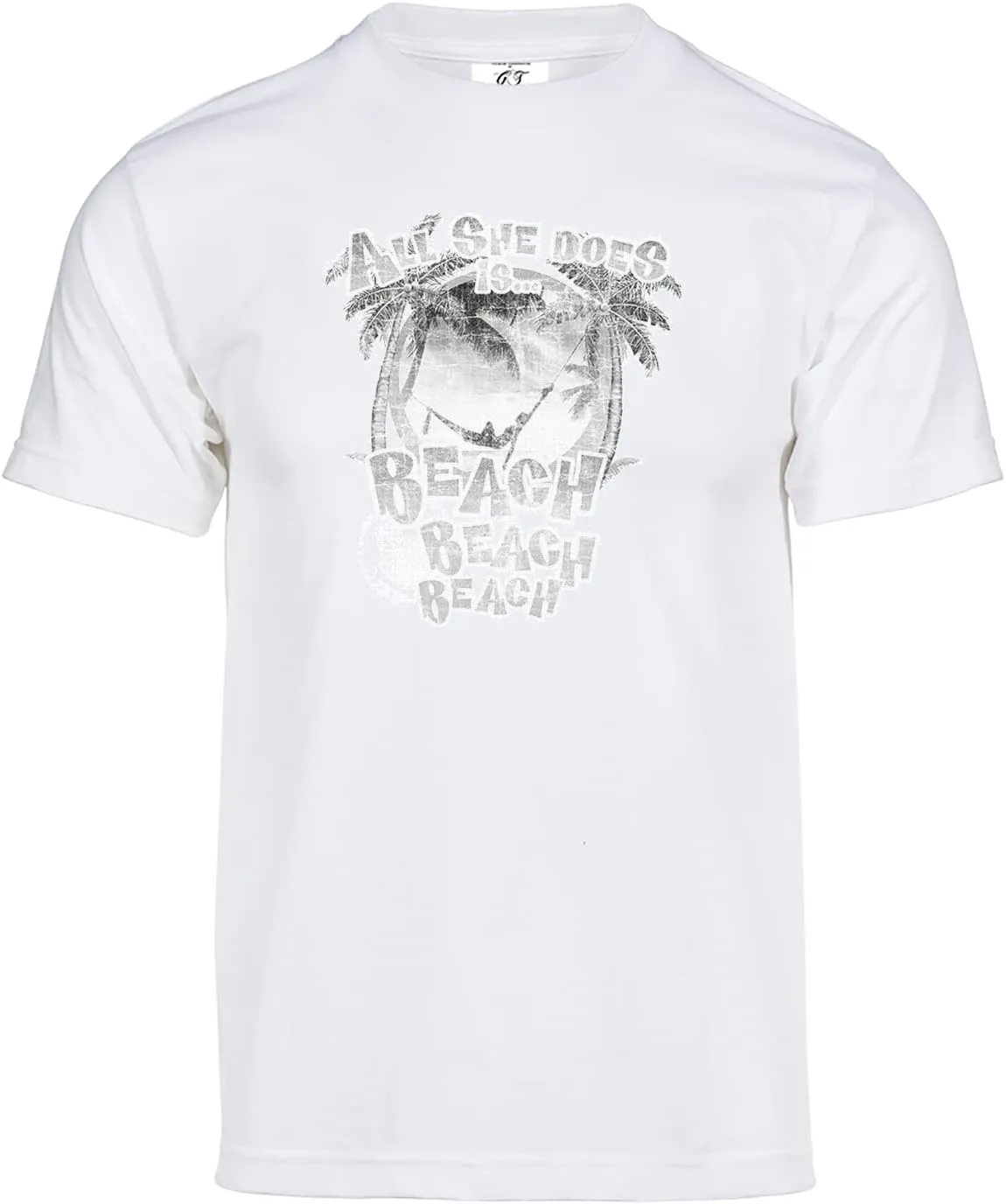 Mens Beach Beach Beach Solar Magic Changing Short-Sleeve T-Shirt