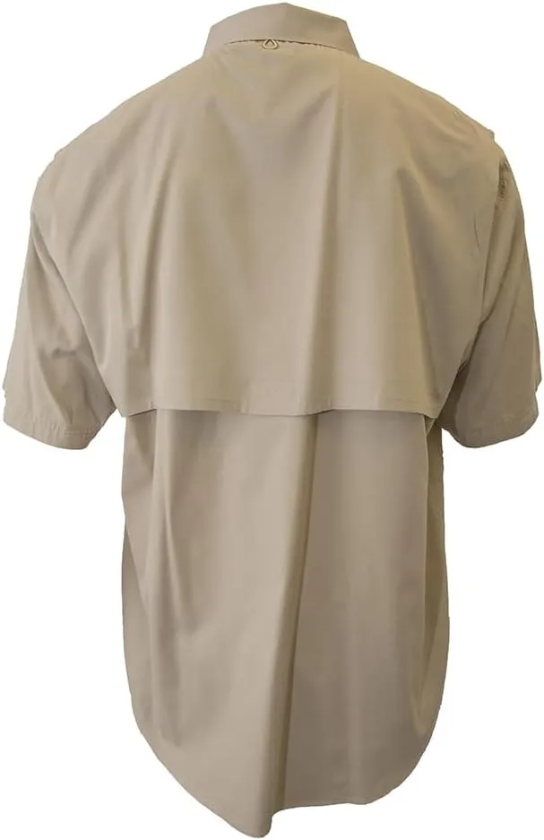 Men's Long Sleeve Fishing Button Down Shirt, Breathable Outdoors Casual Lightweight Shirt