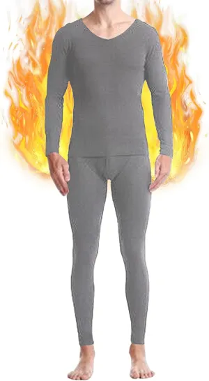 Men's Thermal Pants Soft Thermal Underwear Bottoms Base Layer Long Johns Sexy Low Waist Warm Leggings