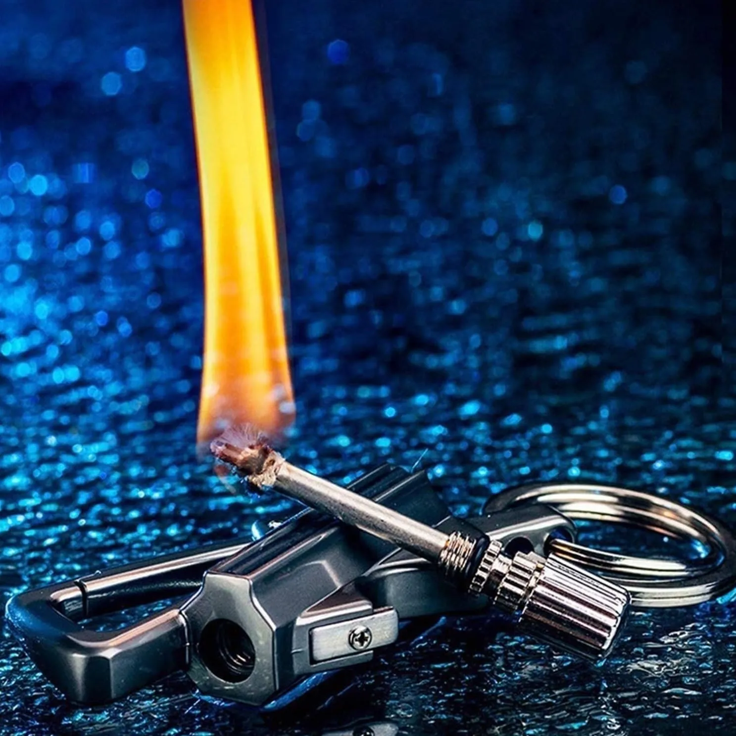Metal lighters, Kerosene lighters, Windproof lighters, Metal lighters, Waterproof lighters (excluding Kerosene)(Gold)