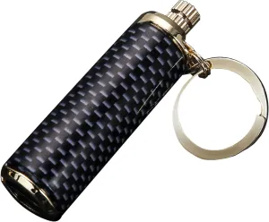 Metal Match Flint Lighter Kerosene Oil Metal Keychain Camping Tool Match Matchstick Fire Starter Keychain Flint Metal Immortal Lighter,02,2.5 * 0.75 * 0.63 inches