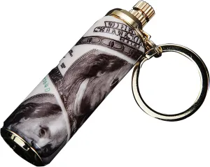 Metal Match Flint Lighter Kerosene Oil Metal Keychain Camping Tool Match Matchstick Fire Starter Keychain Flint Metal Immortal Lighter,03,2.5 * 0.75 * 0.63 inches
