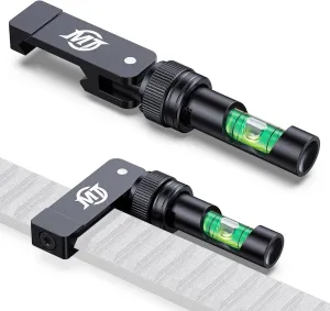 MidTen Scope Level Foldable Bubble Level Lightweight and Compact Scope Leveling Kit Anti-cant Leveling Tools Reduce Working Errors