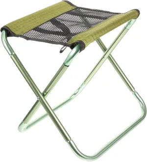 Mikikit Lightweight Outdoor Folding Chair Portable Camping Stool for Fishing BBQ and Gardening Durable and Compact Design Easy to Carry Anywhere for Outdoor Activities