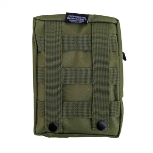 MIL-TEC First Aid Kit Large Molle Attachment Emergency Medical Pouch Olive