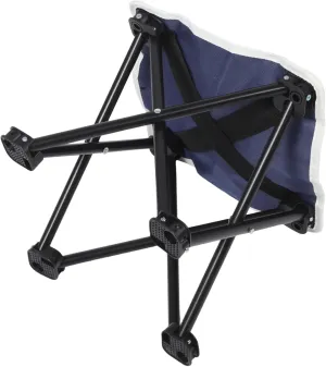 Milisten Portable Folding Camp Stool Lightweight and Durable Seating for Fishing Hiking and Outdoor Activities Comfortable Oxford and Design Easy to Carry and Store for Camping Adventures