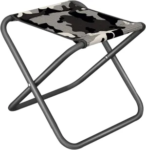 Milisten Portable Folding Stool for Camping Fishing and Outdoor Use Durable Lightweight Chair for Barbecue and Gardening Easy to Carry and Up Versatile Resting for Adults