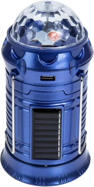 Milisten Solar Camping Light with Fan Rechargeable Tent Illumination Portable Outdoor Lantern US Plug for Camping Emergencies Easy to Carry and Use