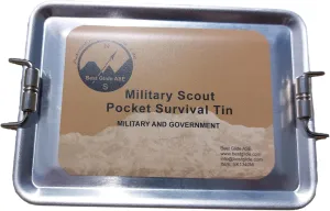 Military Scout Survival Tin 2024