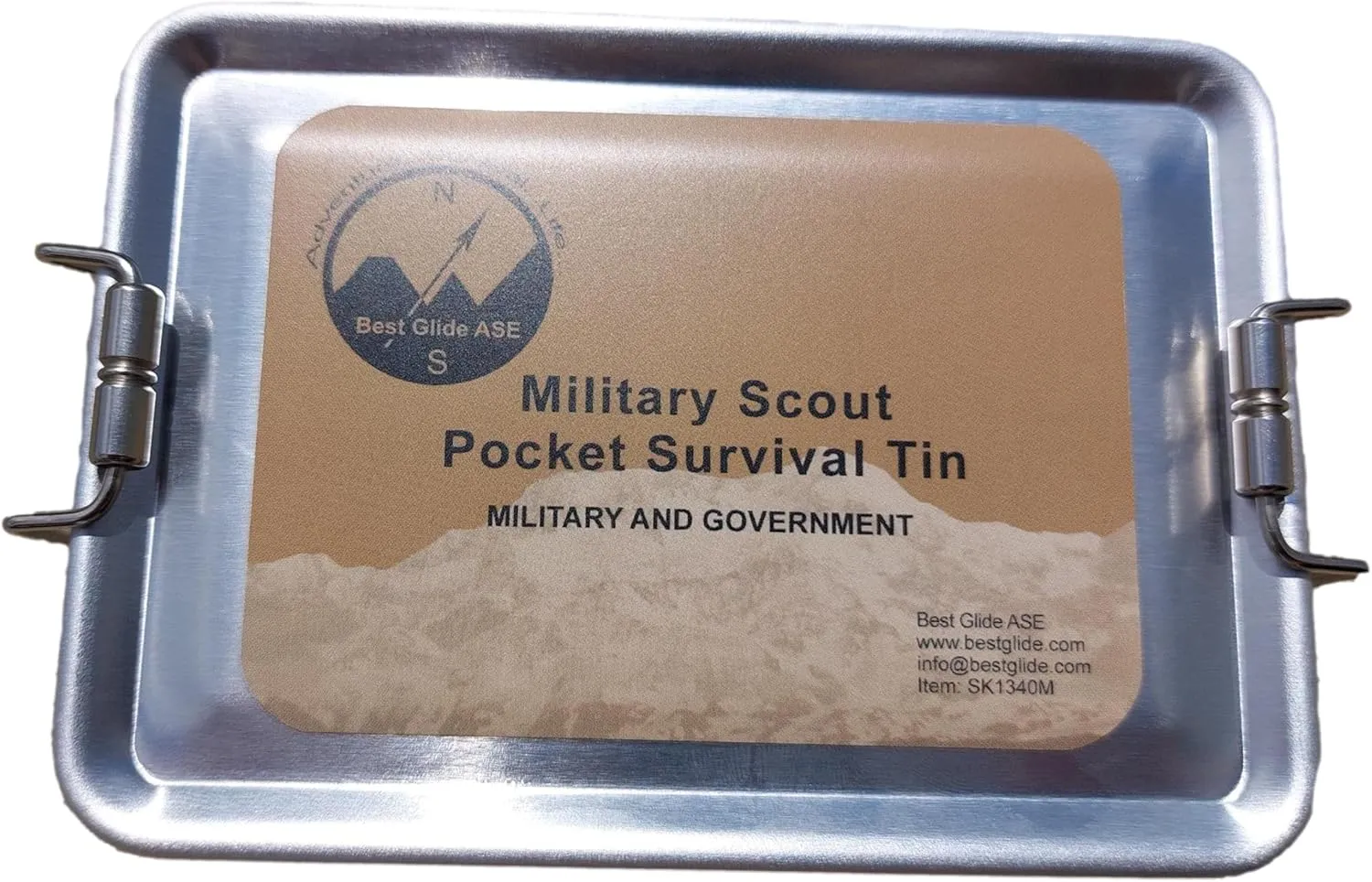 Military Scout Survival Tin 2024