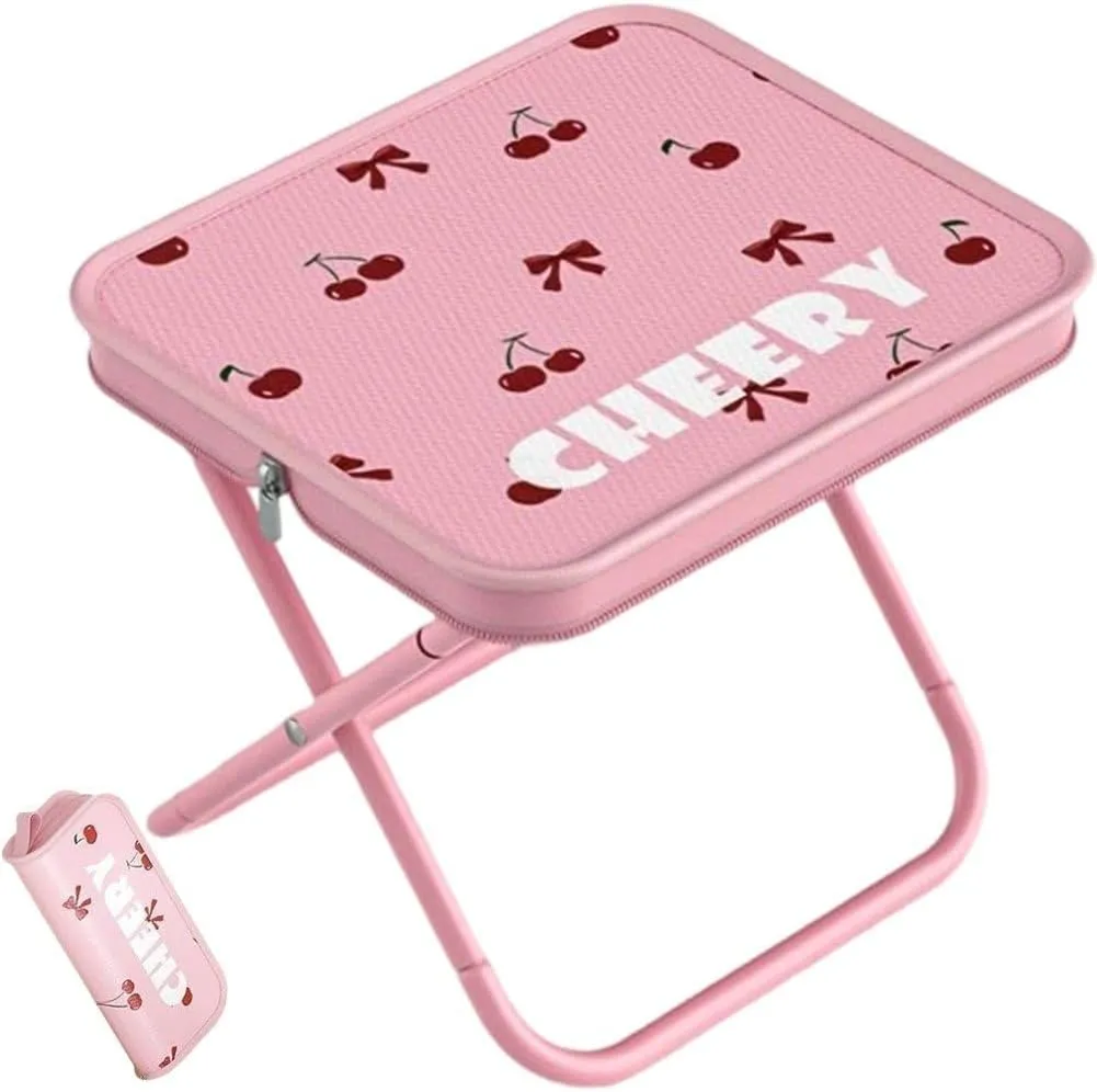 Mini Folding Stool Portable Camping Chair Camping Collapsible Stool Backpacking Stool Picnic Chair Folding Small Chair for Gardening