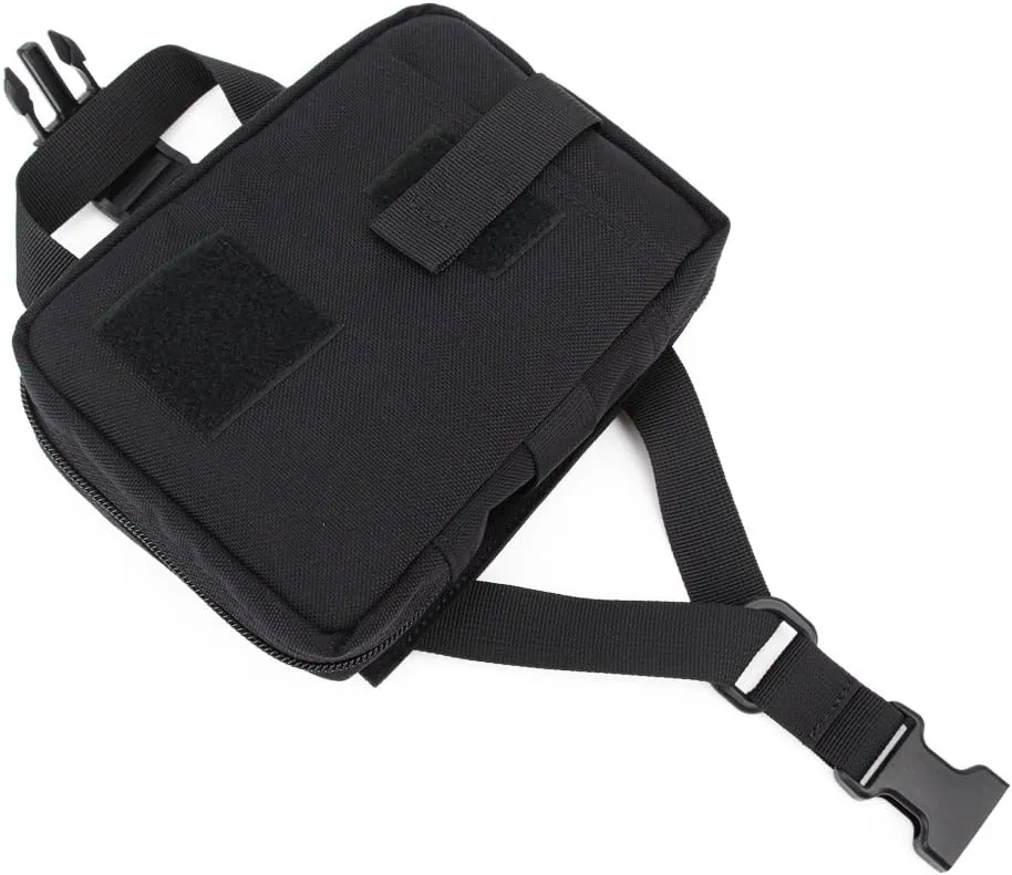 MOLLE Tactical First Aid Pouch Emergency Bag EMT Gear EDC Storage Trauma Kit Pouch Admin Pouch for Hunting Outdoor