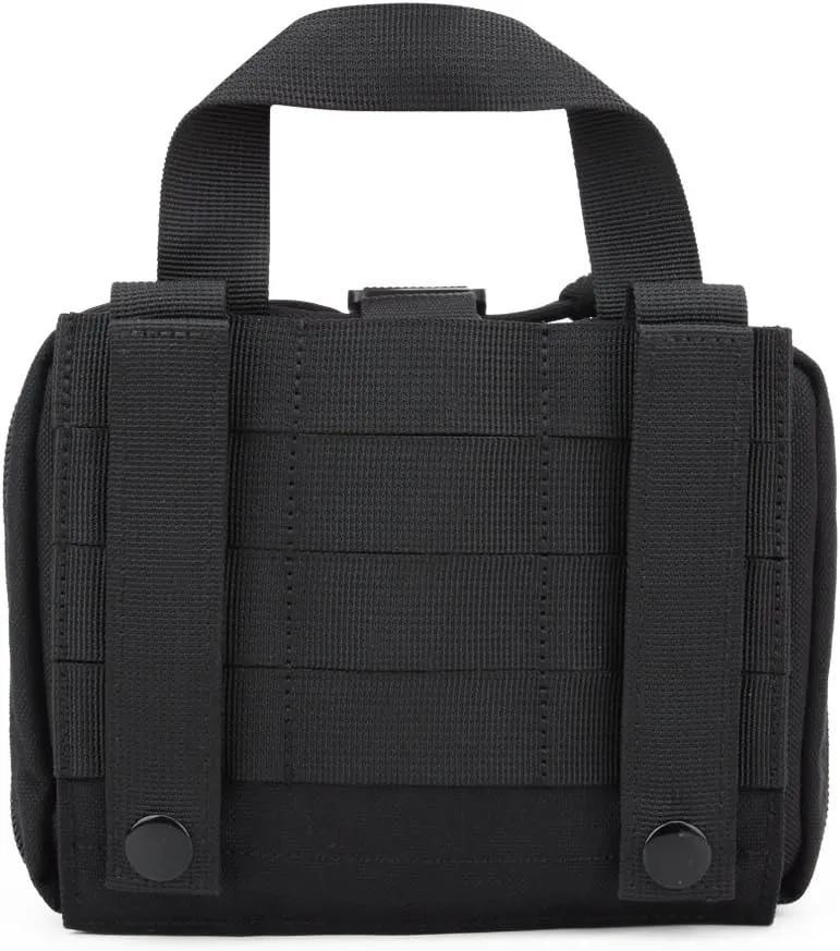 MOLLE Tactical First Aid Pouch Emergency Bag EMT Gear EDC Storage Trauma Kit Pouch Admin Pouch for Hunting Outdoor