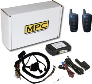 MPC 4-Button Remote Starter Compatible with 2013-2016 Ford Taurus - T-Harness - Includes (2) 4-Button Extended Range Remotes - Up to 3,000 ft - Firmware Preloaded - USA Tech Support