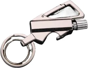 Multi Function Keychain Bottle Opener, Reusable Survival Fire Starter Lighter, Kerosene Rechargeable Lighter, Best Gift Ideas and Emergency Survival Gear (Color : Ancient Sword)