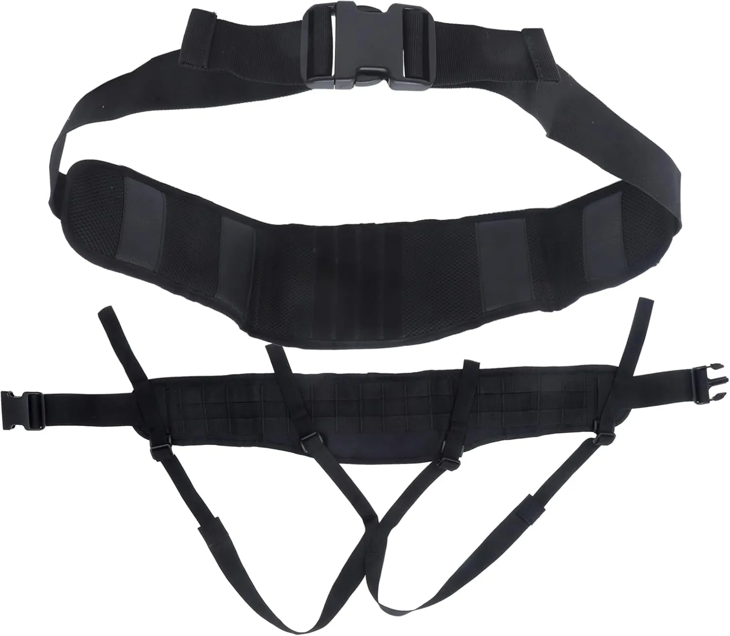 Multi-Function Utility Belt Belt Buckle Lightweight Duty Belt for Men Camping Hiking Fishing