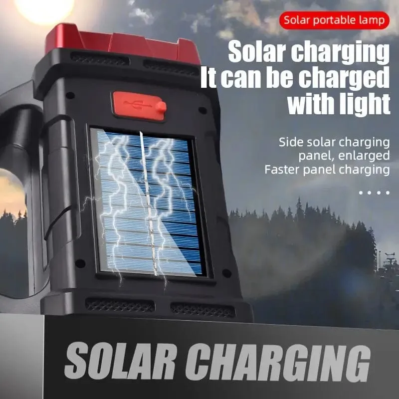 Multifunctional LED Solar Camping Light