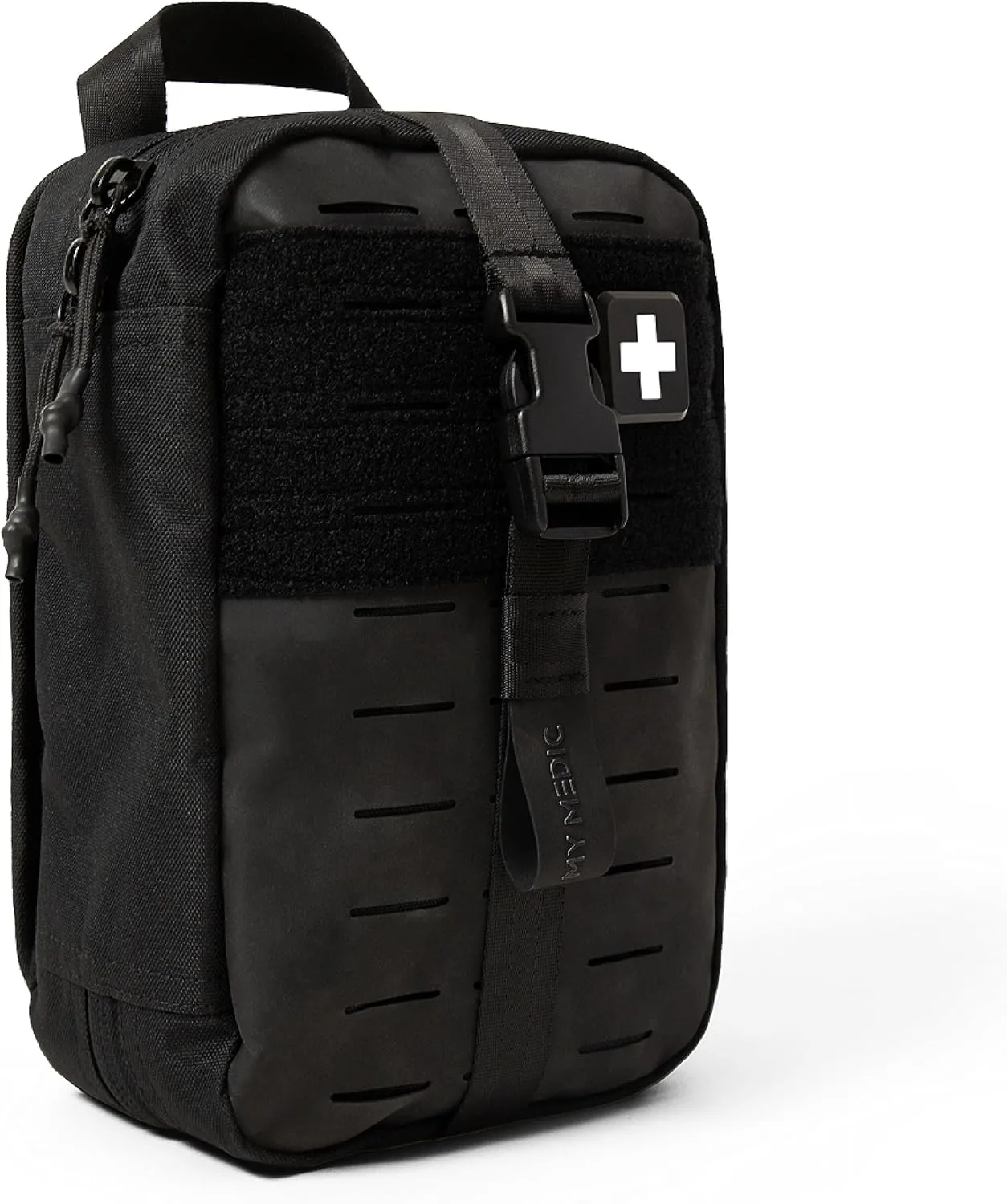 MY MEDIC MyFAK PRO Ifak First Aid Kit - 140 Life Saving Trauma and Medical Items - HSA FSA Eligible Survival Kit for Camping or Your Car - Black
