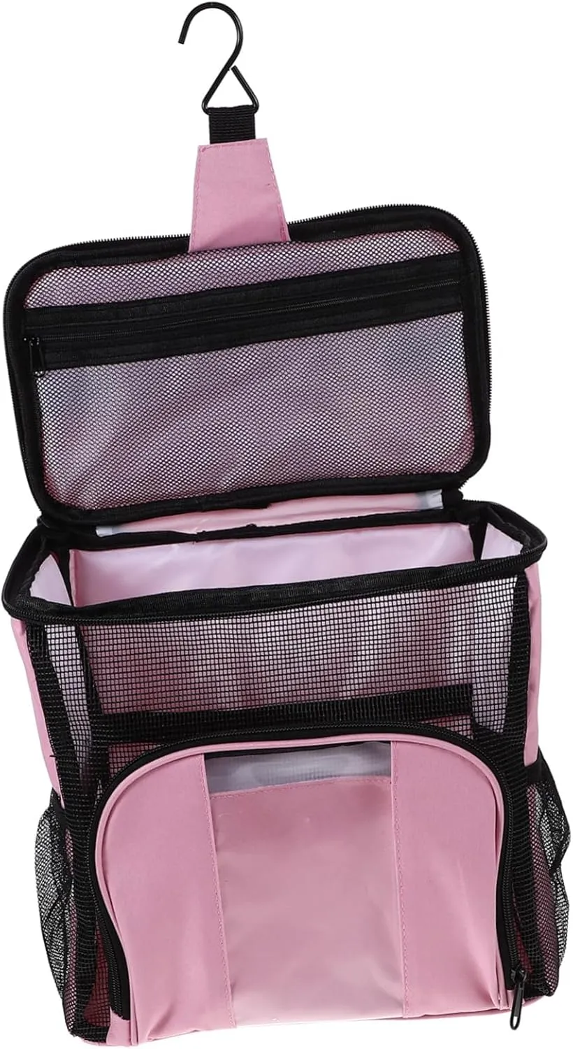 Necessary Waterproof Bathroom Travel Bag Toiletry with Handle Dorm Essentials for Guys for Camping Items