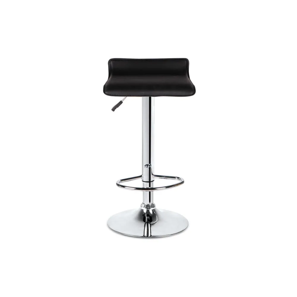 NEW Kitchen Counter Bar Stool 2 Pack Flat Top Black 38.5cm Indoor Furniture