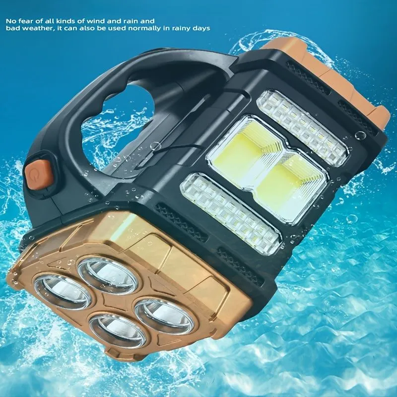 Night Emergency At Waterproof With Solar For Plug-and-play Safety LED COB 1pc Light USB Handle; Charging Camping Outdoor Varied selection Multifunctional