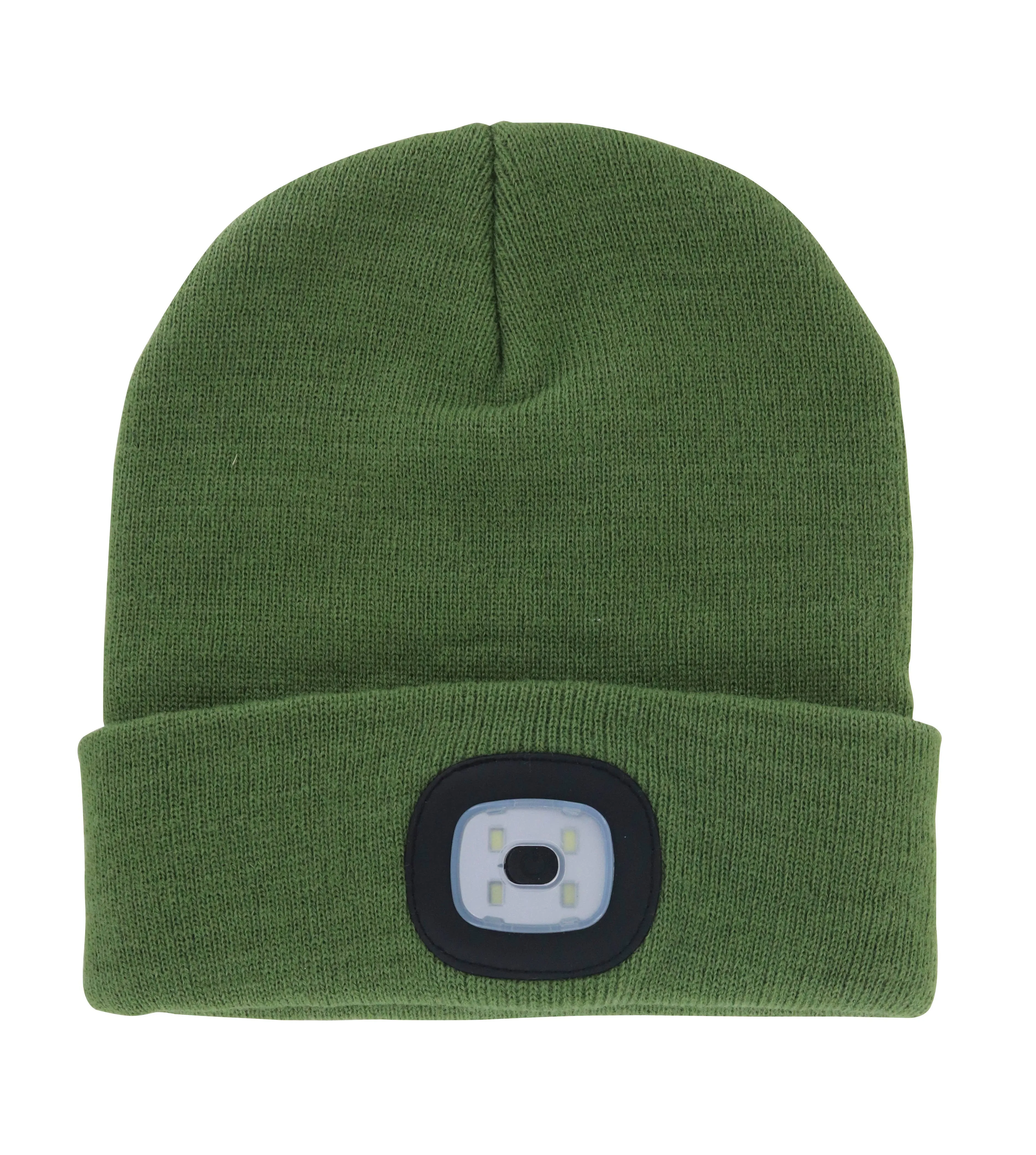 Night Scope Rechargeable LED Beanie Olive