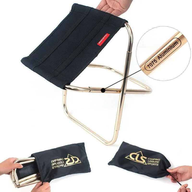 On-demand assistance Durable materials Ultra-Light Folding Chair