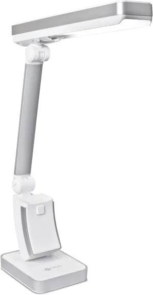 OttLite 13W Slimline Desk Lamp - Home, Office, Bedroom, or Reading (White)