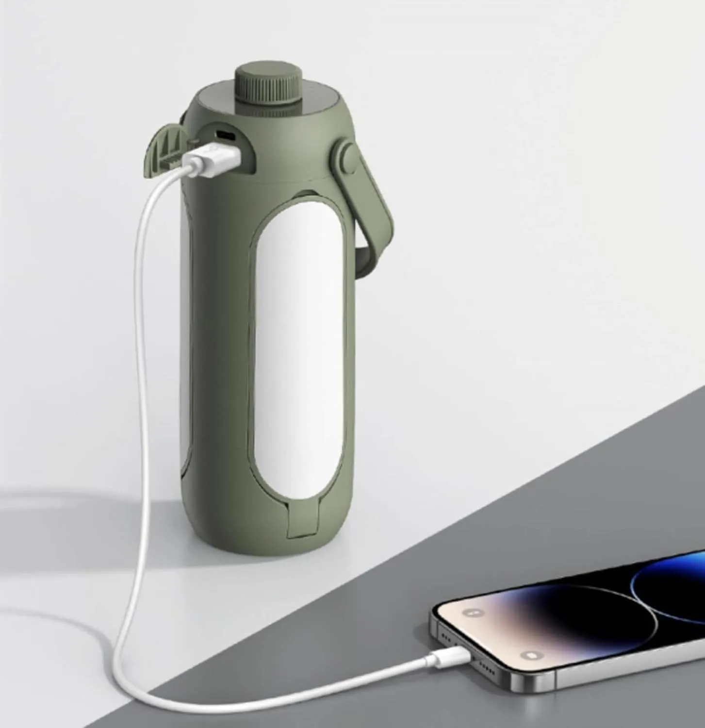 Outdoor Camping Lantern Charging Camping Tent Hanging Atmosphere Portable Folding Camping Lantern