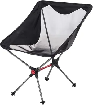 Outdoor Chair Folding Camping Chair Outdoor Folding Chair Camping Beach Portable Simple Backrest Folding Sketching Seat Stool with Mesh Fabric Backrest Camping Chair Foldable Chair