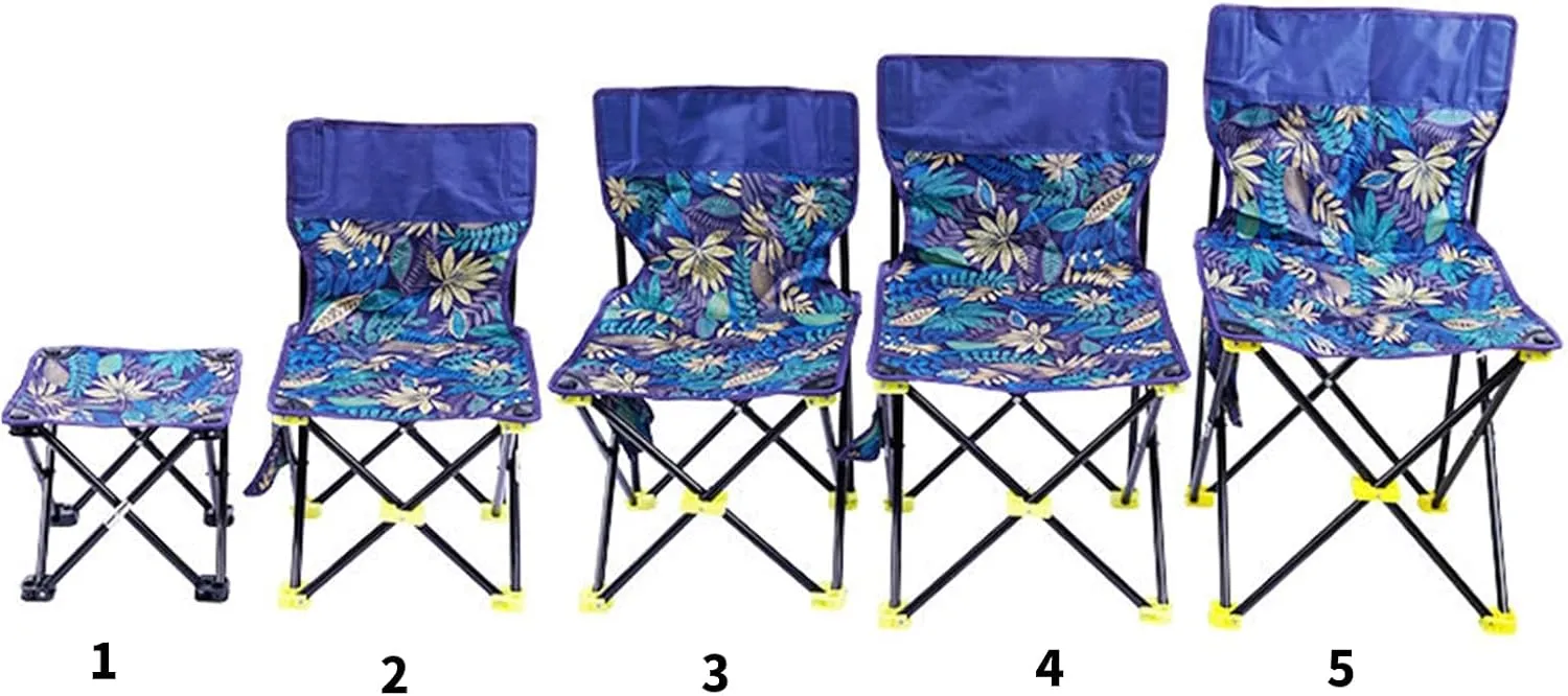 Outdoor Folding Fishing Chair Portable Beach Fishing Chair Comfortable Light Weight Camping Stool Easy to Carry