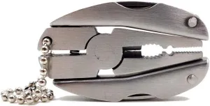 Outdoor Mini Folding Muilti-functional Plier Clamp Keychain Hiking pocket Tool