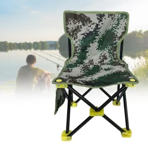 Outdoor Portable Folding Travel Camping Backrest Fishing Stool