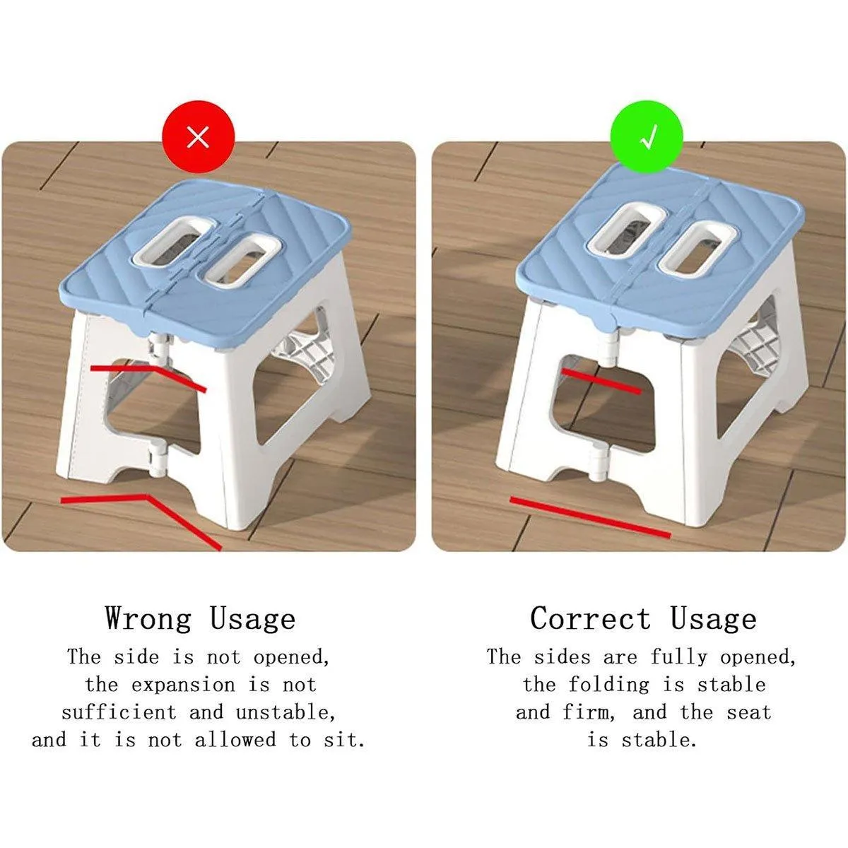 Outdoor Portable Lightweight Folding Stool Thickened Fishing Camping Mazar Chair
