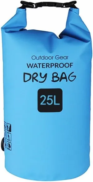 Outdoor Sports Dry Bag Sack, Waterproof 20L/25L/30L Heavy-Duty 500D Rollup Storage Pouch for Kayaking Boating Rafting Fishing Camping Swimming Canoeing Snowboarding