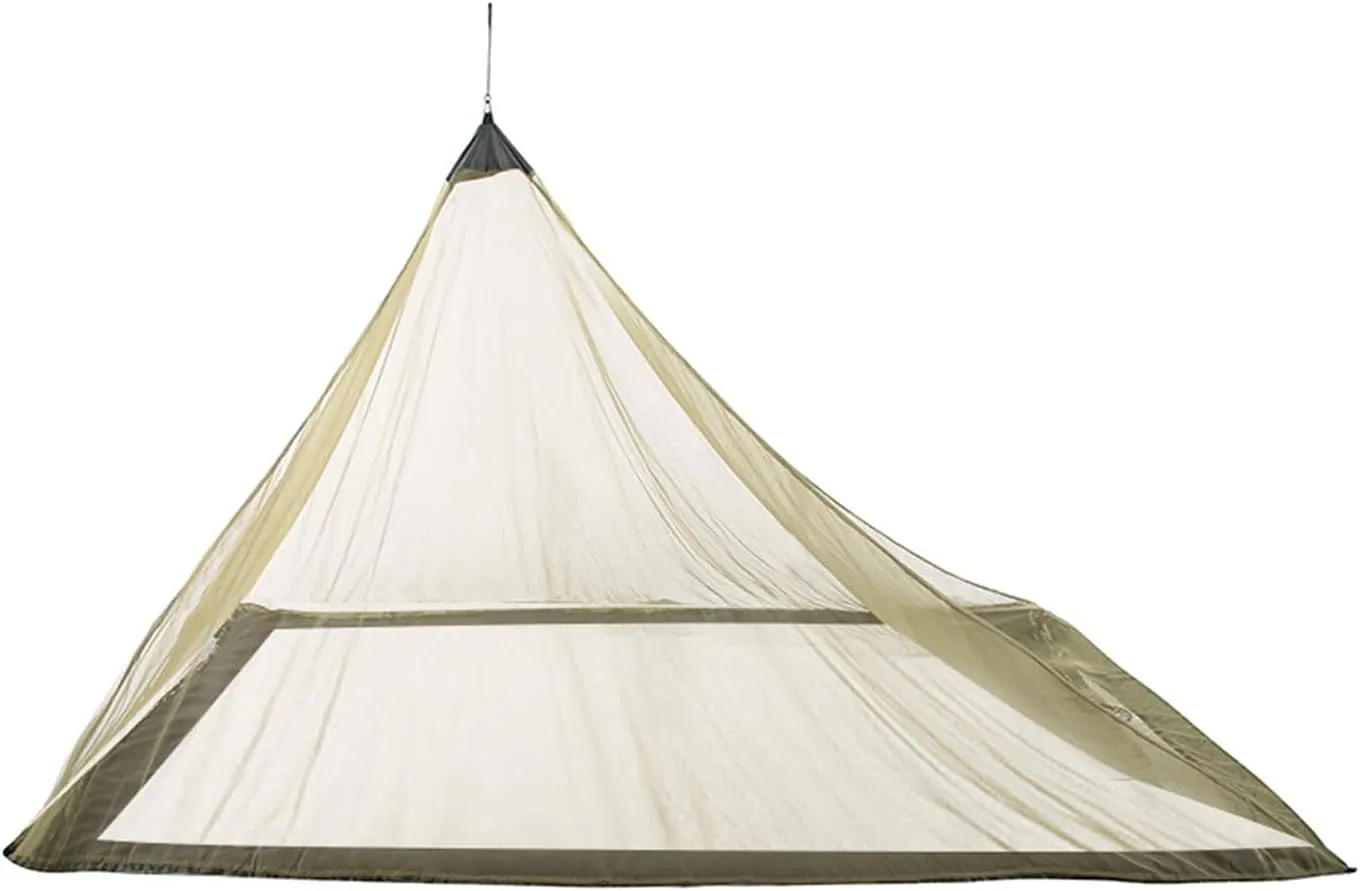 Outdoor Triangular Netting Camping Bedding Patio Netting with Carry Bag Fly Netting for Single Camping Use