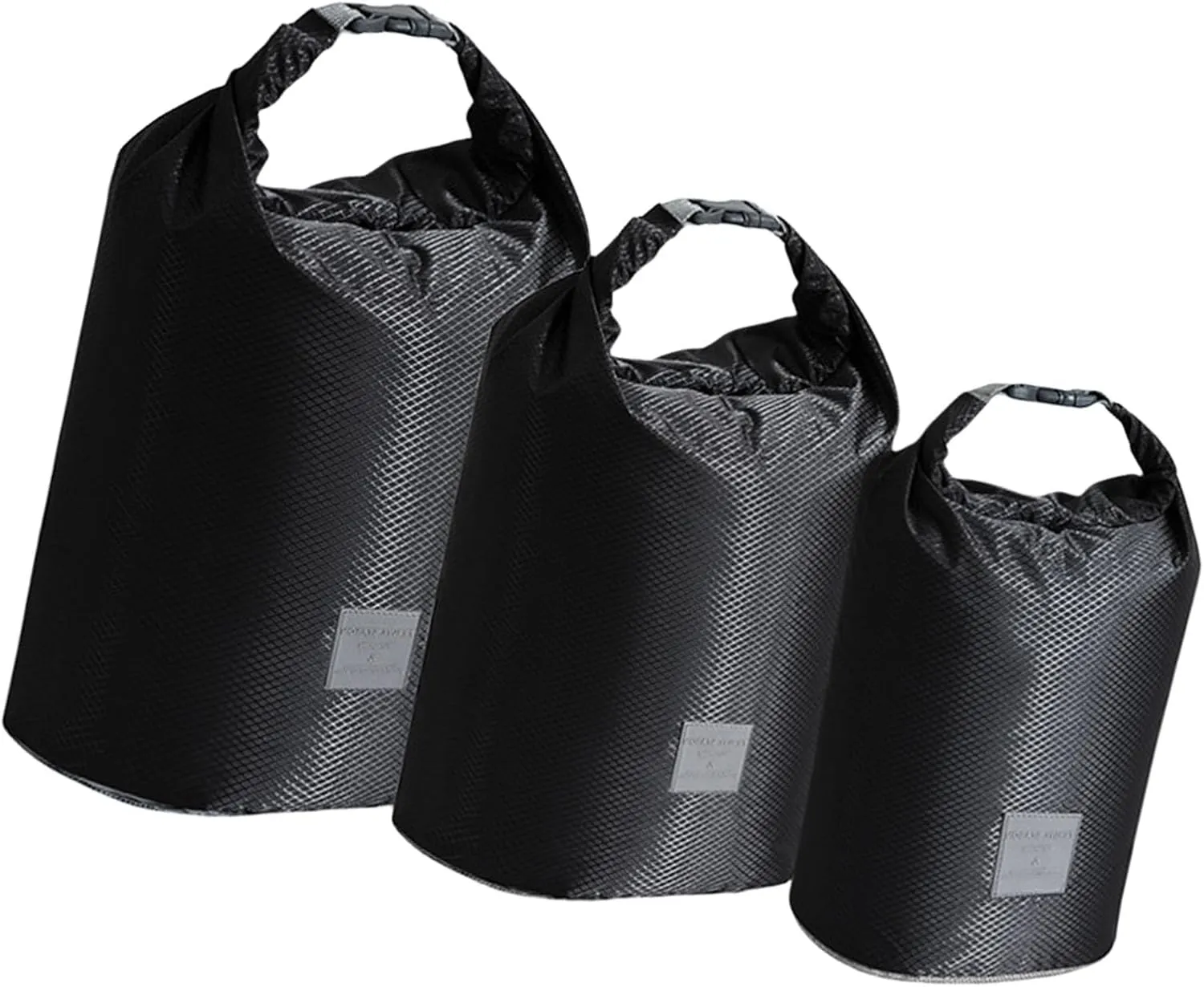 Pack of 3 Ultralights Waterproof Dry Bags for Camping Hiking and Motorcycle Adventures Portable Stuff Sacks Set