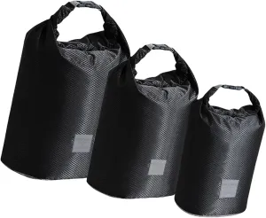 Pack of 3 Ultralights Waterproof Dry Bags for Camping Hiking and Motorcycle Adventures Portable Stuff Sacks Set