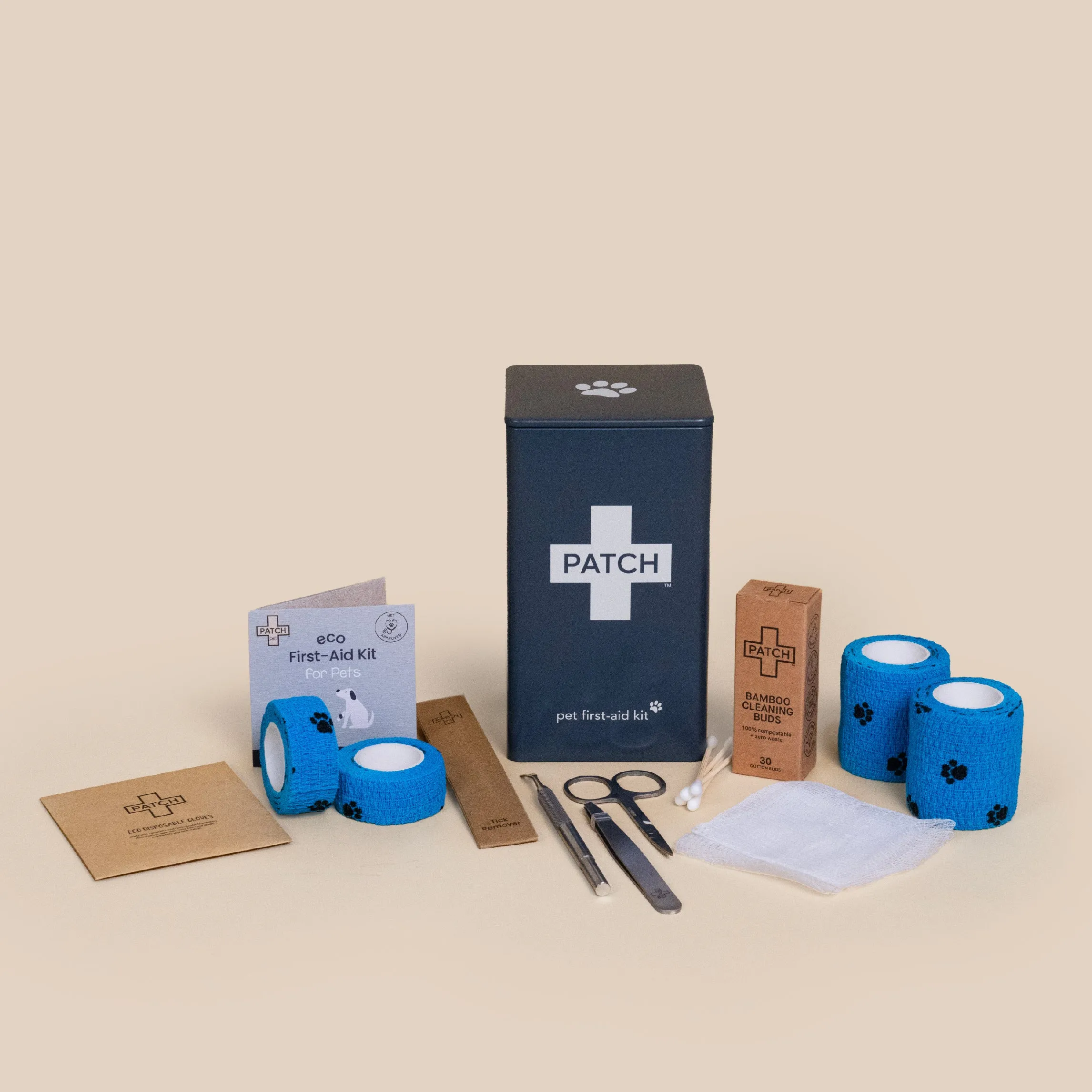 PATCH Pet Eco First-Aid Kit Bundle - First-Aid Kit & Travel Kit