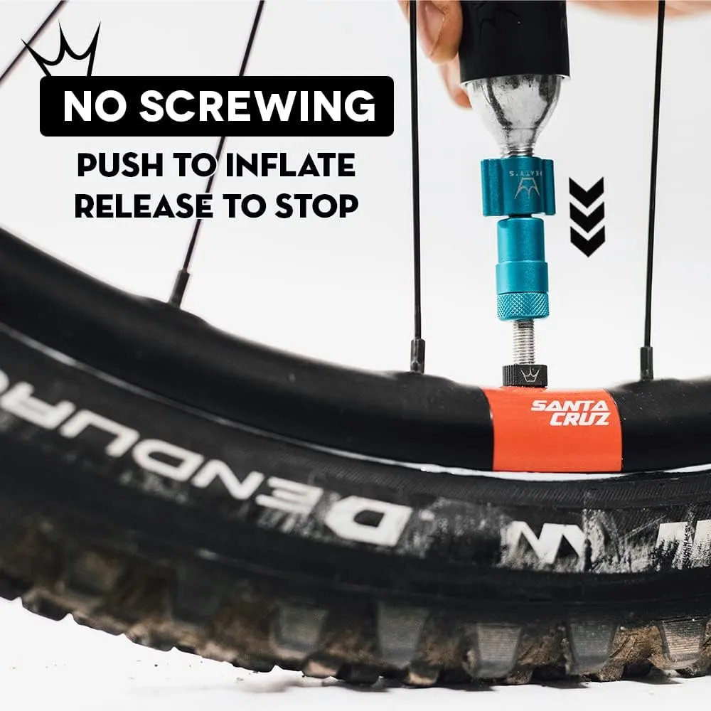 Peaty's Holeshot CO2 Tire Inflator Kit