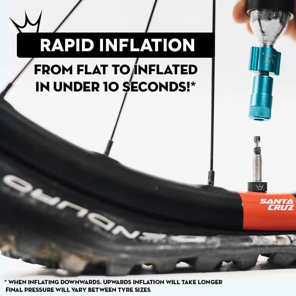 Peaty's Holeshot CO2 Tire Inflator Kit