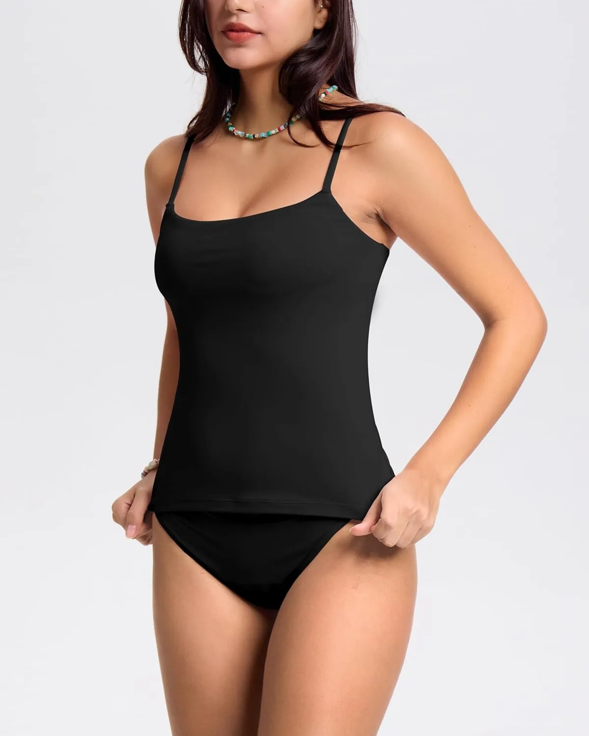 Period Swimwear Two Piece Tankini Sets Menstrual Leakproof Swimsuits Bathing Suit for Teen Girls