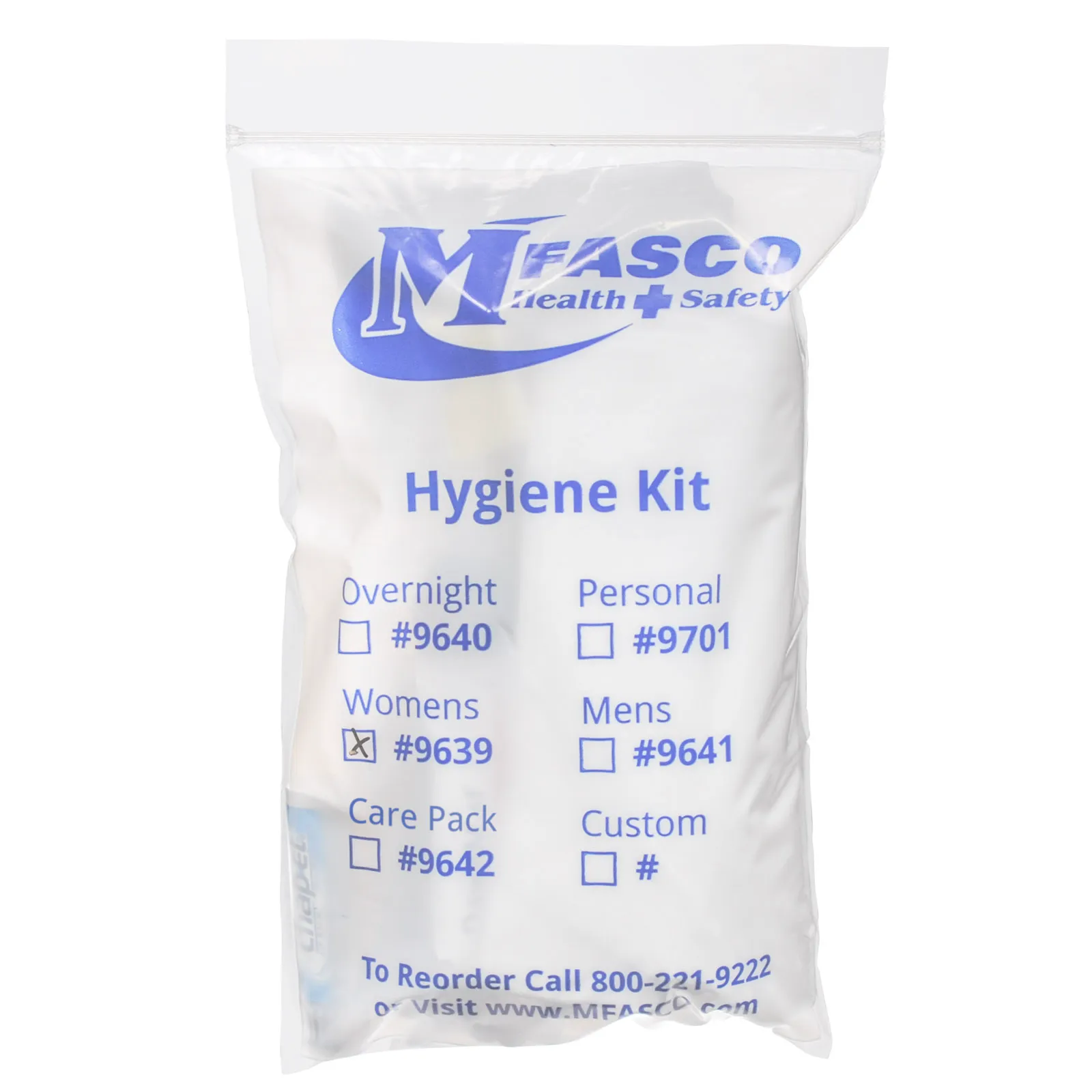 Personal Hygiene Kit Womens Pack