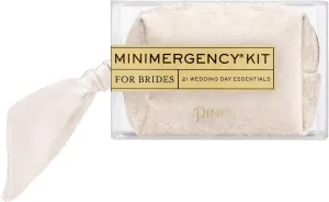 Pinch Provisions Minimergency Kit for Brides, Includes 21 Must-Have Essential Items for The Big Day, Compact, Multi-Functional Zipper Pouch, Perfect Survival Kit for Team Bride