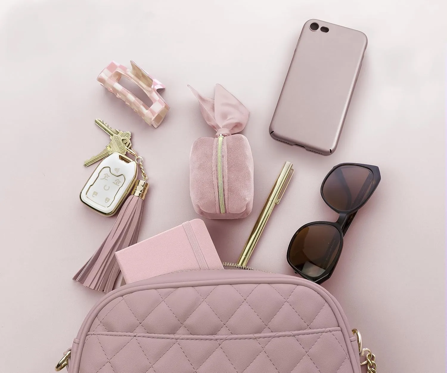 Pinch Provisions Minimergency Kit for Brides, Includes 21 Must-Have Essential Items for The Big Day, Compact, Multi-Functional Zipper Pouch, Perfect Survival Kit for Team Bride
