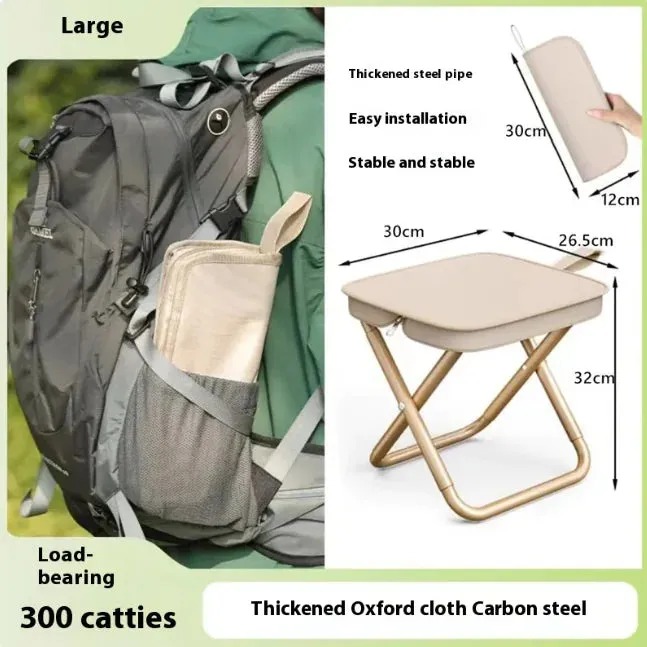 Pocket Voice-activated Chic Portable Stool Outdoor