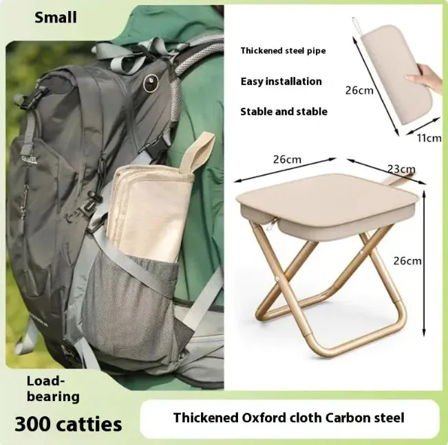 Pocket Voice-activated Chic Portable Stool Outdoor